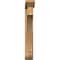 Ekena Millwork Imperial Slat Rough Sawn Bracket w/ Offset Brace, Western Red Cedar, 6"W x 30"D x 42"H BKT0604X30X42IMP06RWR - alternate 2